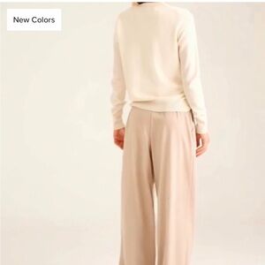 NAADAM Soft Cream Crew Neck Sweater